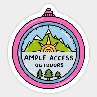 Ample Access Outdoors Sunny Days Sticker